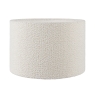 Rouen Boucle Cylinder Shade White