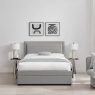 Ursula Upholstered Bed Frame With Drawer Storage Grey