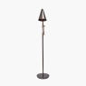 Emiliano Antique Brass Task Floor Lamp